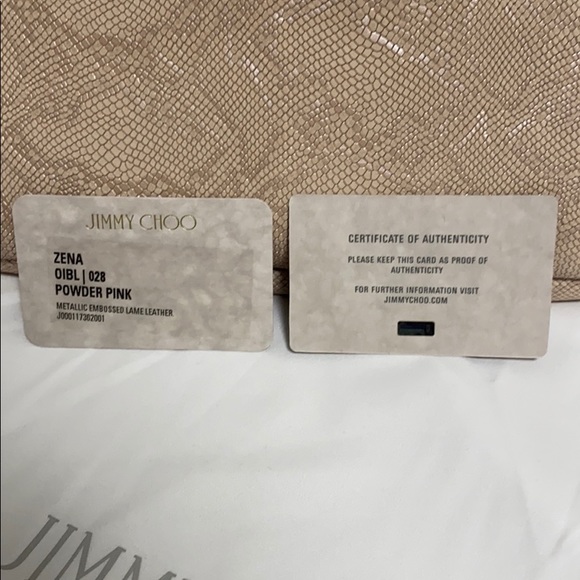 Jimmy Choo Zena blush floral bag - Picture 4 of 4